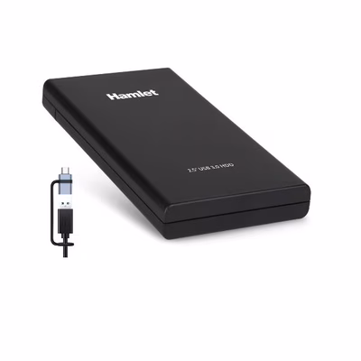 Immagine di 2,5 pollici HAMLET HXD25U30-CX BOX HDD - SSD 2.5" USB 3.0 SATA III HXD25U30-CX