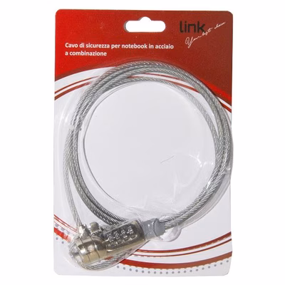 Immagine di Cavo sicurezza a combinazione 1.5mt