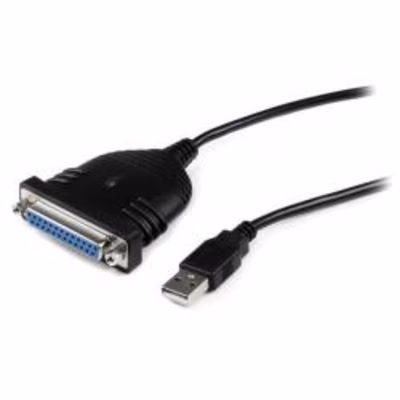 Immagine di Startech.com cavo adattatore stampante USB a parallela db25 - 1,80 m - m/f icusb1284d25 - scheda p