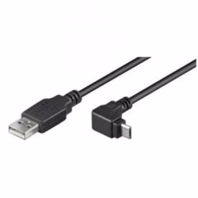 Immagine di Cavo usb/micro USB 90 ° mt.1 8