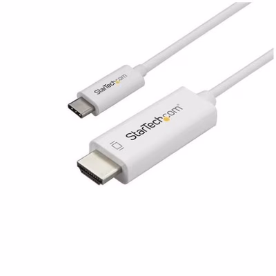 Immagine di Startech.com cavo USB c a HDMI da 1m - cavo adattatore USB tipo c a HDMI 2.0 4K 60hz - compatibile c