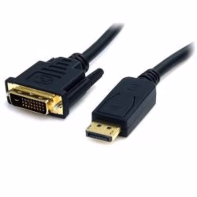 Immagine di Startech cavo displayport a dvi di 1,8 m - m/m dp2dvi2mm6 - cavo adattatore - dvi-d m a displayp