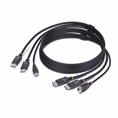 Immagine di Cavo kvm doppio dp/usb