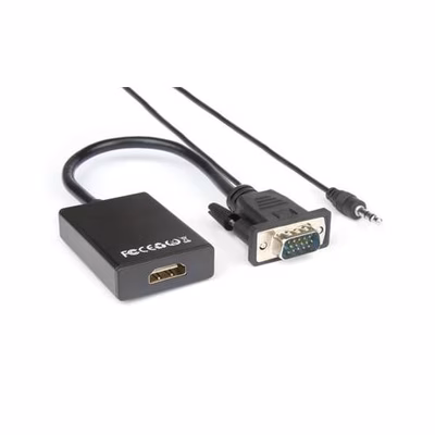 Immagine di Cavo video vga a HDMI f jack 3.5mm