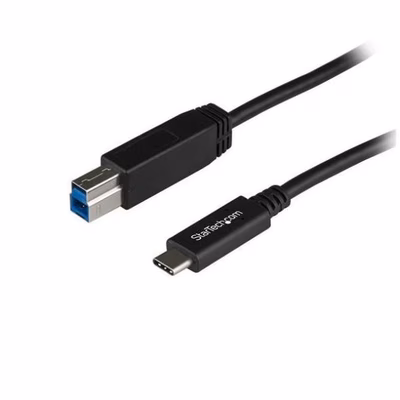 Immagine di Startech.com cavo usb-b a USB-C USB 3.1 - 1m - cavo stampante USB tipo-c 10Gbps - cavo USB - USB-C