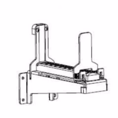Immagine di Accessori Stampanti Termiche Barcode, Ricevute, Card ZEBRA Kit Media Supply Hanger ZT610, ZT610R P10