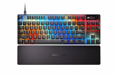 Immagine di Tastiera gaming calbata RGB TKL, SteelSeries apex Pro Gen 3 364740