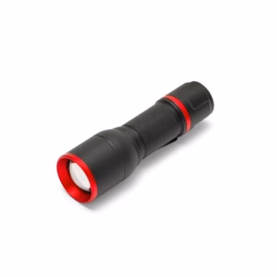 Immagine di Torcia led Fury in alluminio con zoom 5 Watt 500 Lumen colore nero
