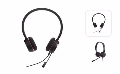 Immagine di Jabra Evolve 20 SE Stereo UC con USB-A/USB-C e microfono noise cancelling