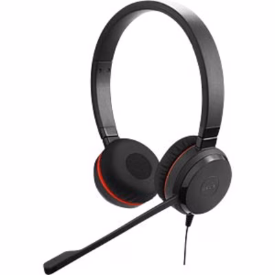 Immagine di Cuffia stereo Jabra Evolve 20 SE MS con USB-A/USB-C e microfono antirumore