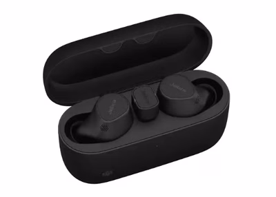 Immagine di Auricolari wireless professionali Microsoft Teams con ANC, Bluetooth 5.2 e ricarica wireless