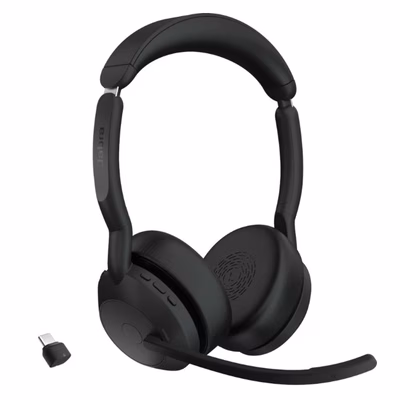Immagine di Cuffia professionale wireless Jabra Evolve2 55 UC Stereo USB-C