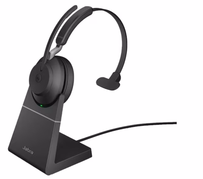 Immagine di 6uffia professionale wireless Jabra Evolve2 65 MS Mono USB