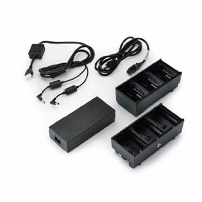 Immagine di Accessori Stampanti Termiche Barcode, Ricevute, Card ZEBRA Two 3 slot battery chargers SACMPP6BCHEU1