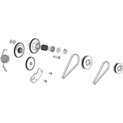 Immagine di Accessori Stampanti Termiche Barcode, Ricevute, Card ZEBRA Kit, Drive System P1058930-039