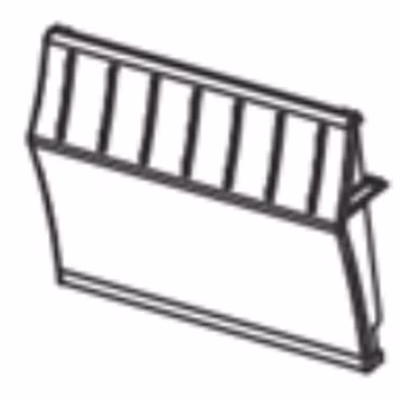 Immagine di Accessori Stampanti Termiche Barcode, Ricevute, Card ZEBRA Kit Front Lower Panels ZT230 P1037974-033