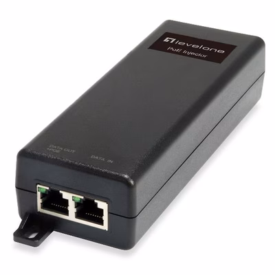 Immagine di Alimentatori per dispositivi di rete LEVEL ONE LEVELONE POI-3000 - INIETTORE POE GIGABIT 802.3at/ PO