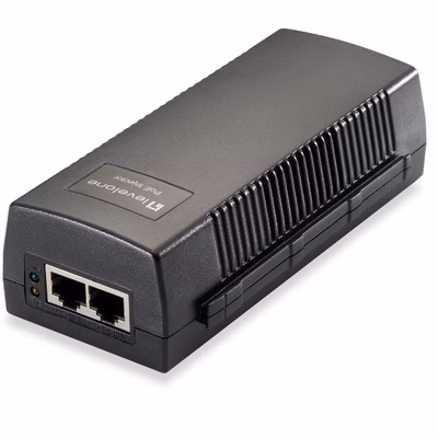 Immagine di Alimentatori per dispositivi di rete LEVEL ONE LEVELONE POI-3014 - INIETTORE POE GIGABIT, 30W, 80 PO