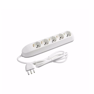 Immagine di Multip poker-5 prese p40 bianco