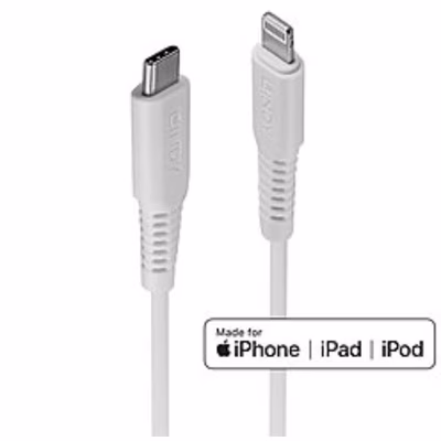 Immagine di 1m USB c an lightning kabel, wei