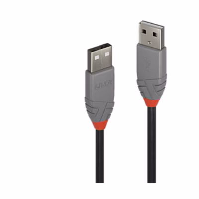 Immagine di Cavo USB 2.0 tipo a/a anthra , 3m