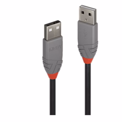 Immagine di Cavo USB 2.0 tipo a/a anthra , 5m