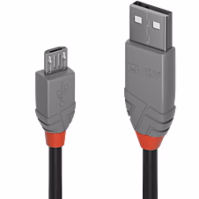 Immagine di Cavo 3m USB 2.0 /micro-b, anthra