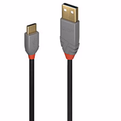Immagine di Cavo USB 2.0 tipo c/a anthra , 0.5m