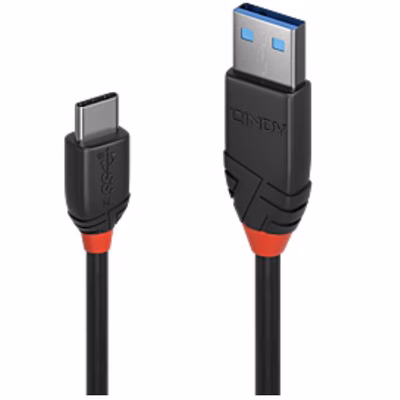 Immagine di Cavo USB 3.1 tipo c/a black , 0.5m