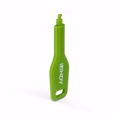 Immagine di Sfp port blocker key green