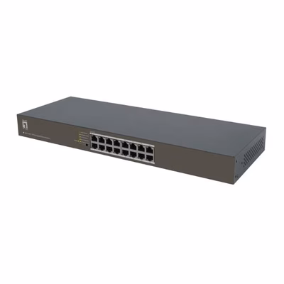 Immagine di Switch LEVEL ONE LEVELONE GEU-1632 - SWITCH GIGABIT a 16 porte, 19" GEU-1632