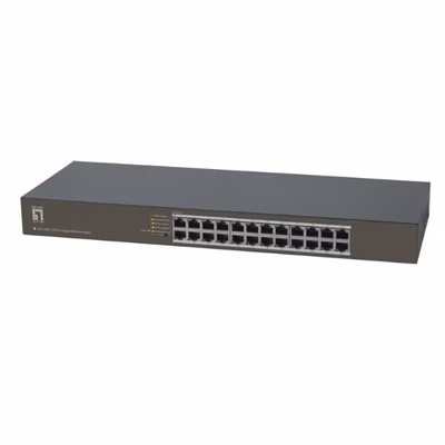 Immagine di Switch LEVEL ONE LEVELONE GEU-2432 - SWITCH GIGABIT a 24 porte, 19" GEU-2432
