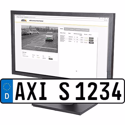 Immagine di Licenza software AXIS License Plate Verifier eLicense