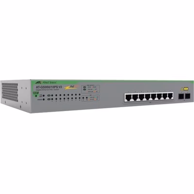 Immagine di Switch di rete ALLIED TELESIS AT-GS950/10PS V2 Smart Managed Gigabit PoE+