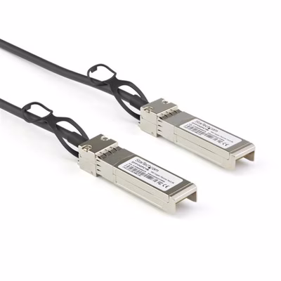 Immagine di Cavo STARTECH DACSFP10G1M SFP+ compatibile DAC-SFP-10G-3M ad attacco diretto passivo - 3 metri
