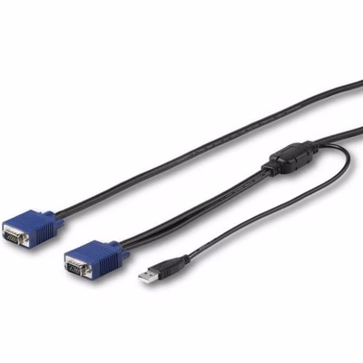 Immagine di Accessori rack STARTECH Cavo KVM USB da 3m RKCONSUV10