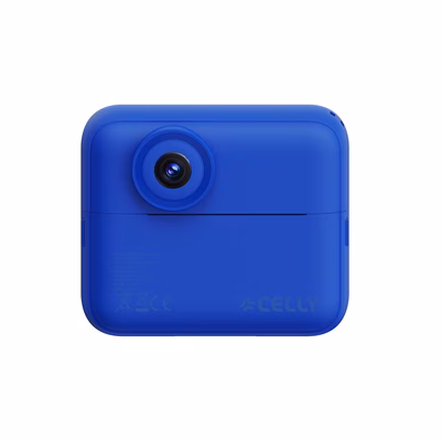 Immagine di Fotocamera istantanea CELLY KIDSCAMSTICKY - Fotocamera per bambini con funzion KIDSCAMSTICKYBL