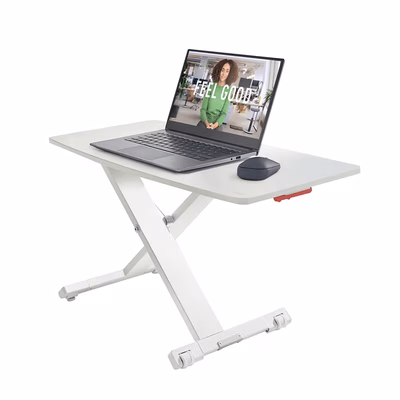 Immagine di Postazione Sit-Stand LEITZ ERGO COSY colore grigio chiaro