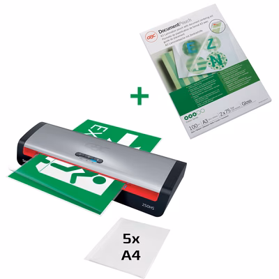 Immagine di Plastificatrice GBC 250HS A3 + Pouches A3 3200745