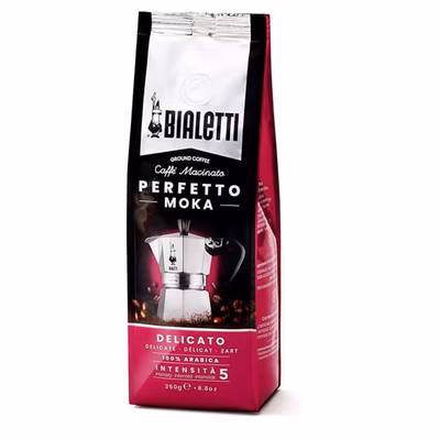 Immagine di Caffè Moka Macinato BIALETTI gusto Delicato 250 grammi