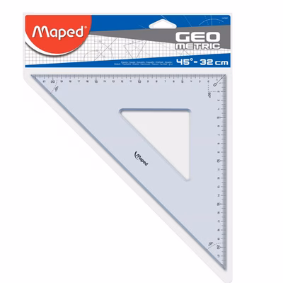 Immagine di Squadra in polipropilene 45 gradi cm 30