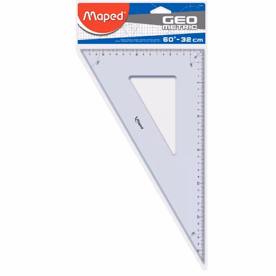 Immagine di Squadra in polipropilene 60 gradi cm 30