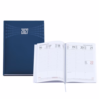 Immagine di Agenda Matra settimanale f.to 17x24 blu