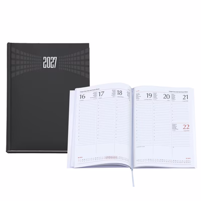 Immagine di Agenda Matra settimanale f.to 17x24 nero