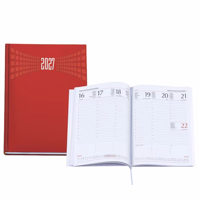 Immagine di Agenda Matra settimanale f.to 17x24 rosso