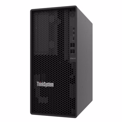 Immagine di Amd Epyc LENOVO Lenovo ThinkSystem ST45 V3, 1xAMD EPYC 4124P 4C 3. 7DH5A02GEA