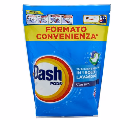 Immagine di Detersivo bucato DASH PODS 30 pz classico