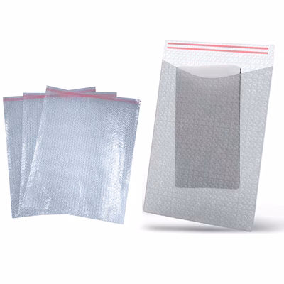 Immagine di Buste pluriball chiusura adesiva 92g cm 10x16,5+5