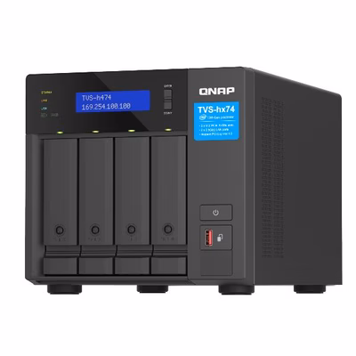 Immagine di Nas senza hard disk integrato QNAP TVS-H474-I3-8G