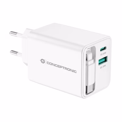 Immagine di 3-port 65w gan USB pd charger